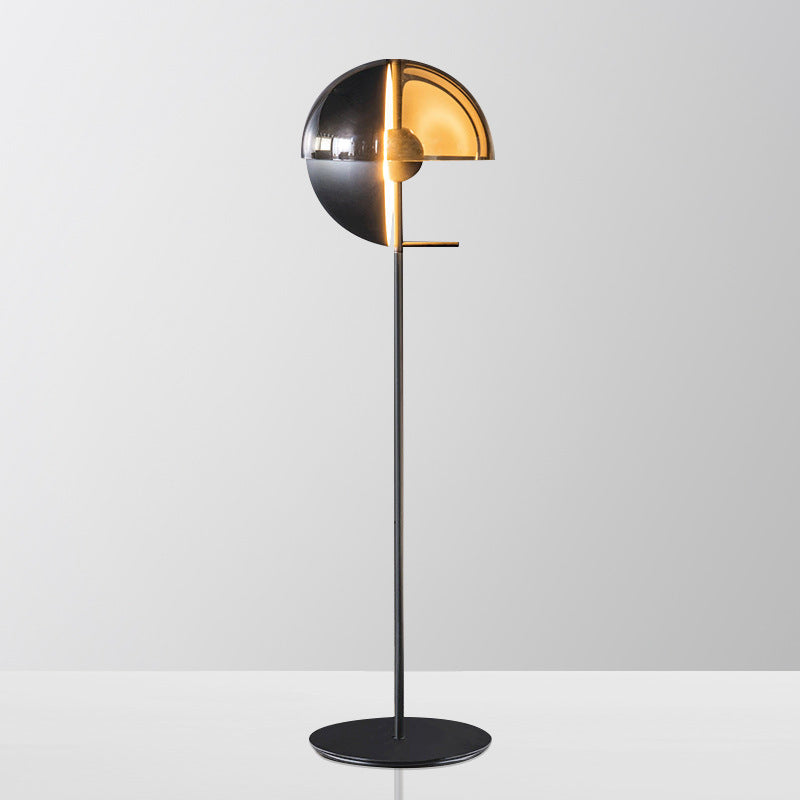Lampada da terra in vetro Hau