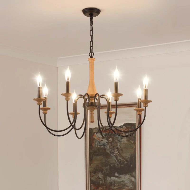 Lampadario vintage per la camera da letto di Resy