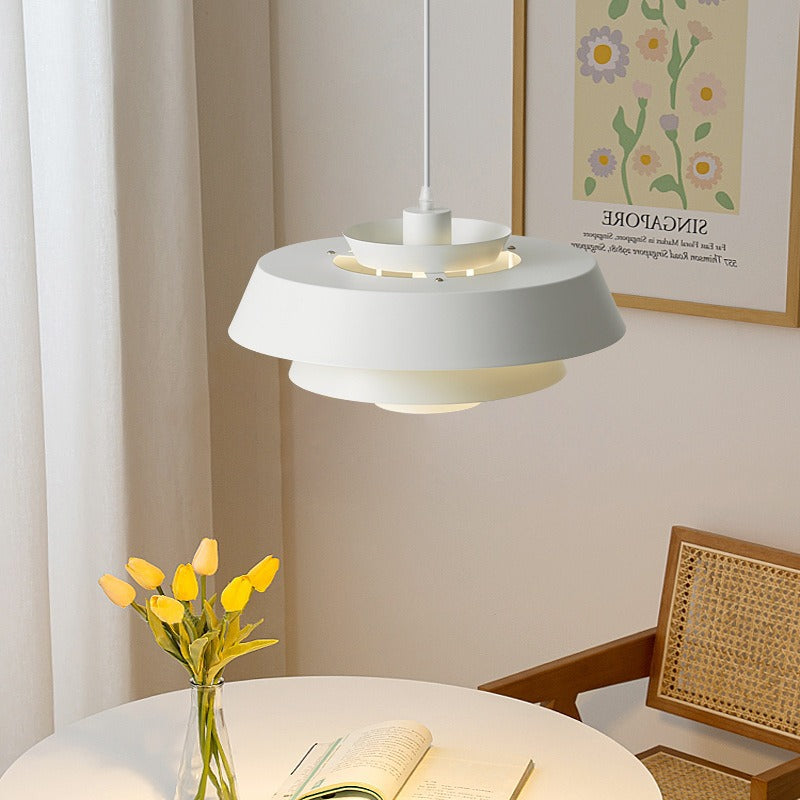 Lampada a sospensione a vaso retrò