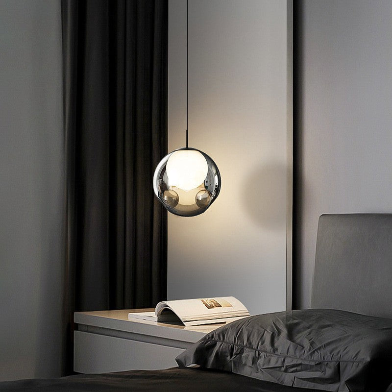 Lampada a sospensione in vetro italiano