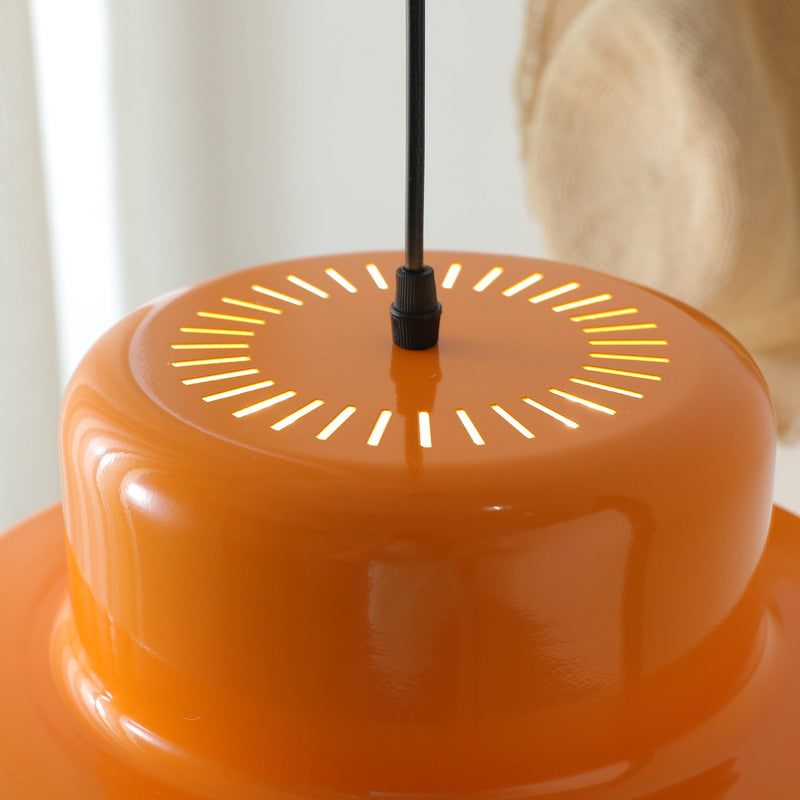 Lampada a sospensione Bauhaus arancione