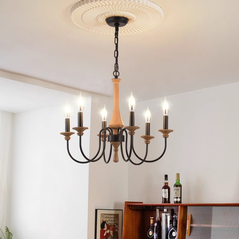 Lampadario vintage per la camera da letto di Resy