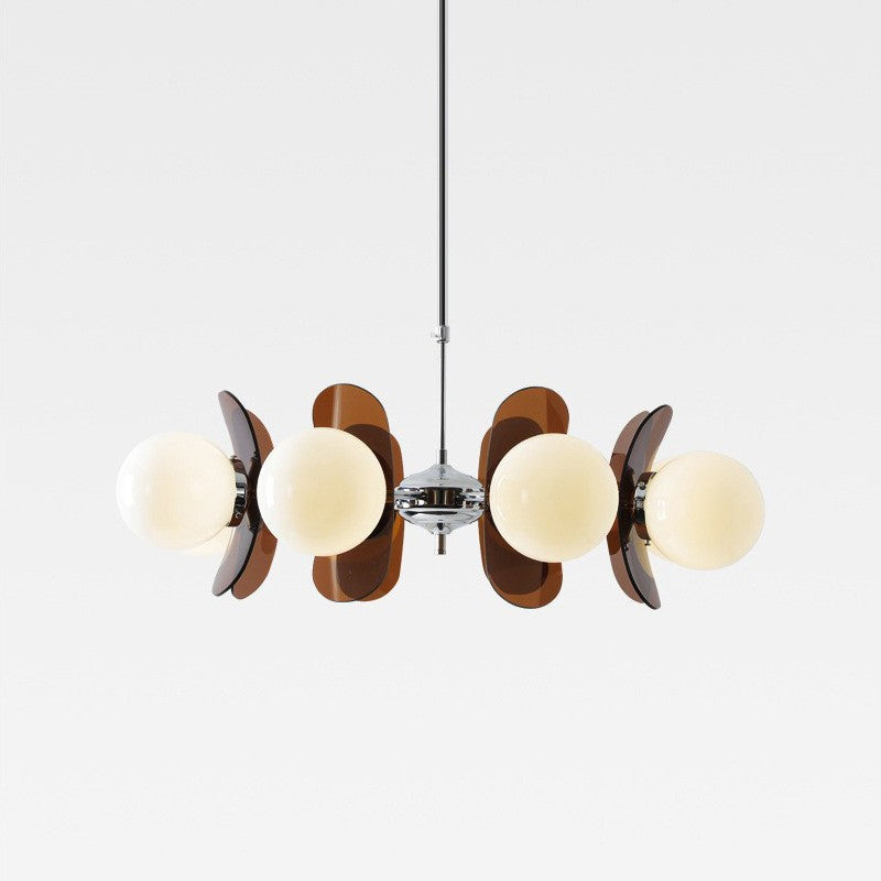 Lampadario Bauhaus a 5 teste