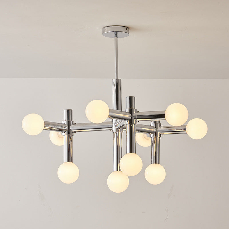 Lampadario Bauhaus in metallo