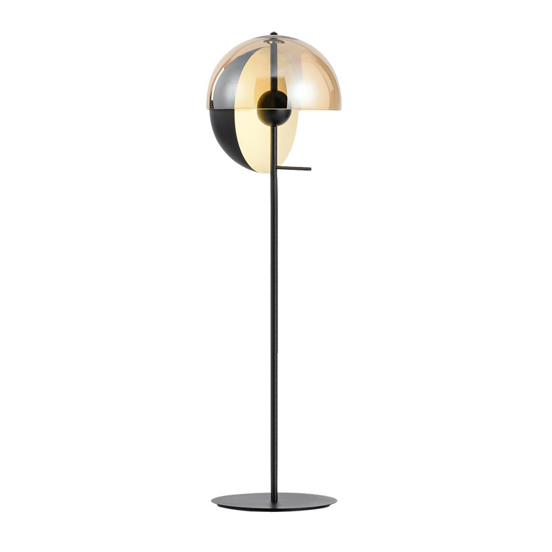 Lampada da terra in vetro Hau