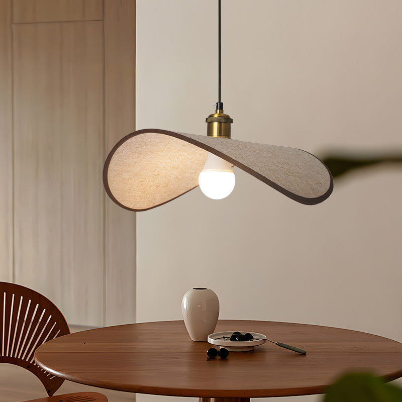 Lampada a sospensione con fiori Wabi Sabi
