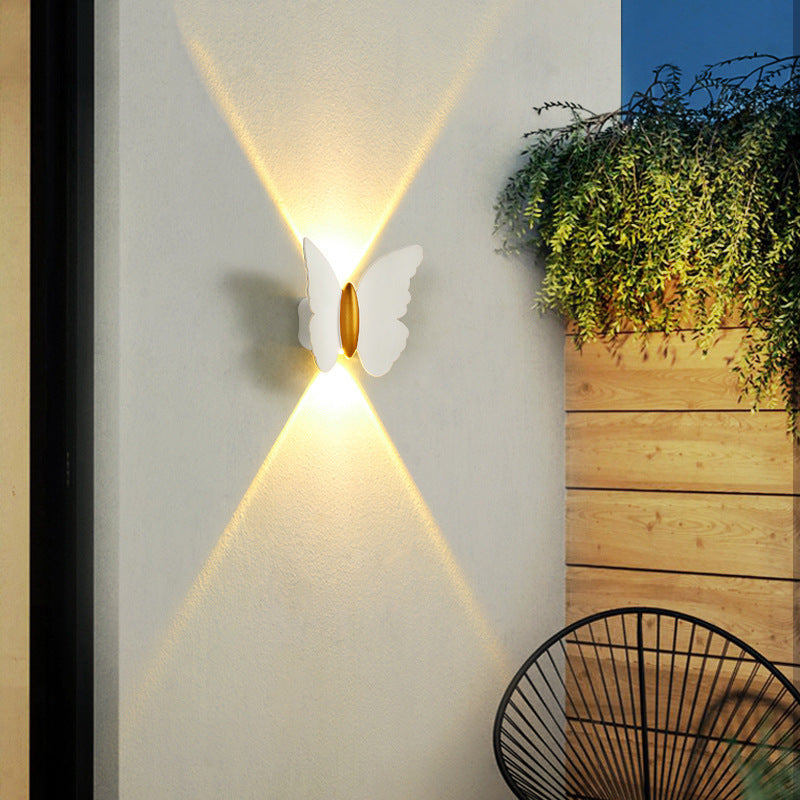 Lampada da parete per esterni Butterfly
