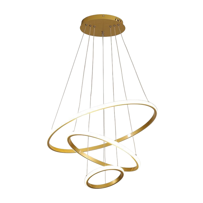 Lampadario moderno a 3 strati