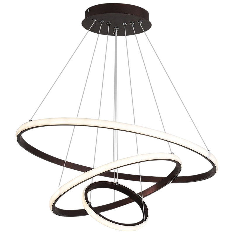 Lampadario moderno a 3 strati