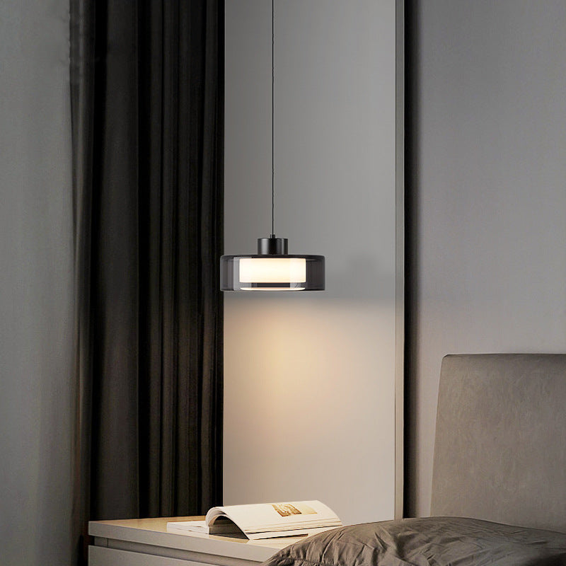 Lampada a sospensione in vetro italiano