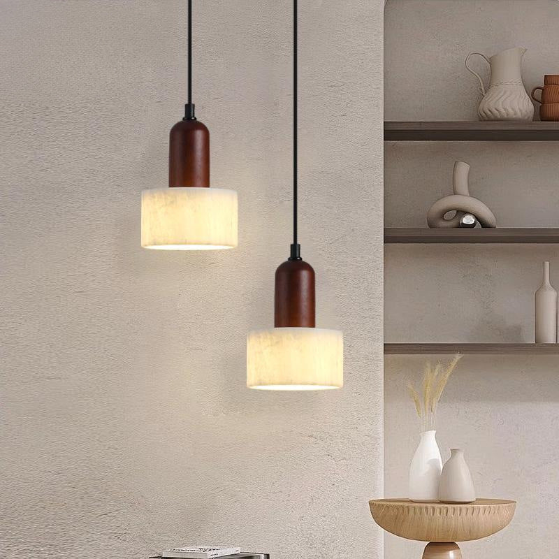 Lampada a sospensione in marmo Alab