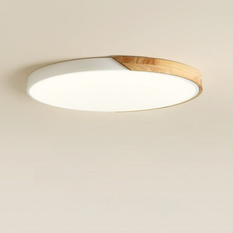 Plafoniera nordica in legno