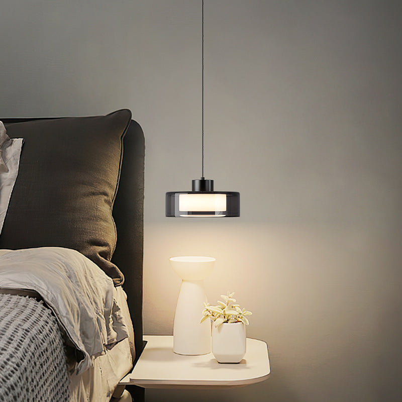 Lampada a sospensione in vetro italiano