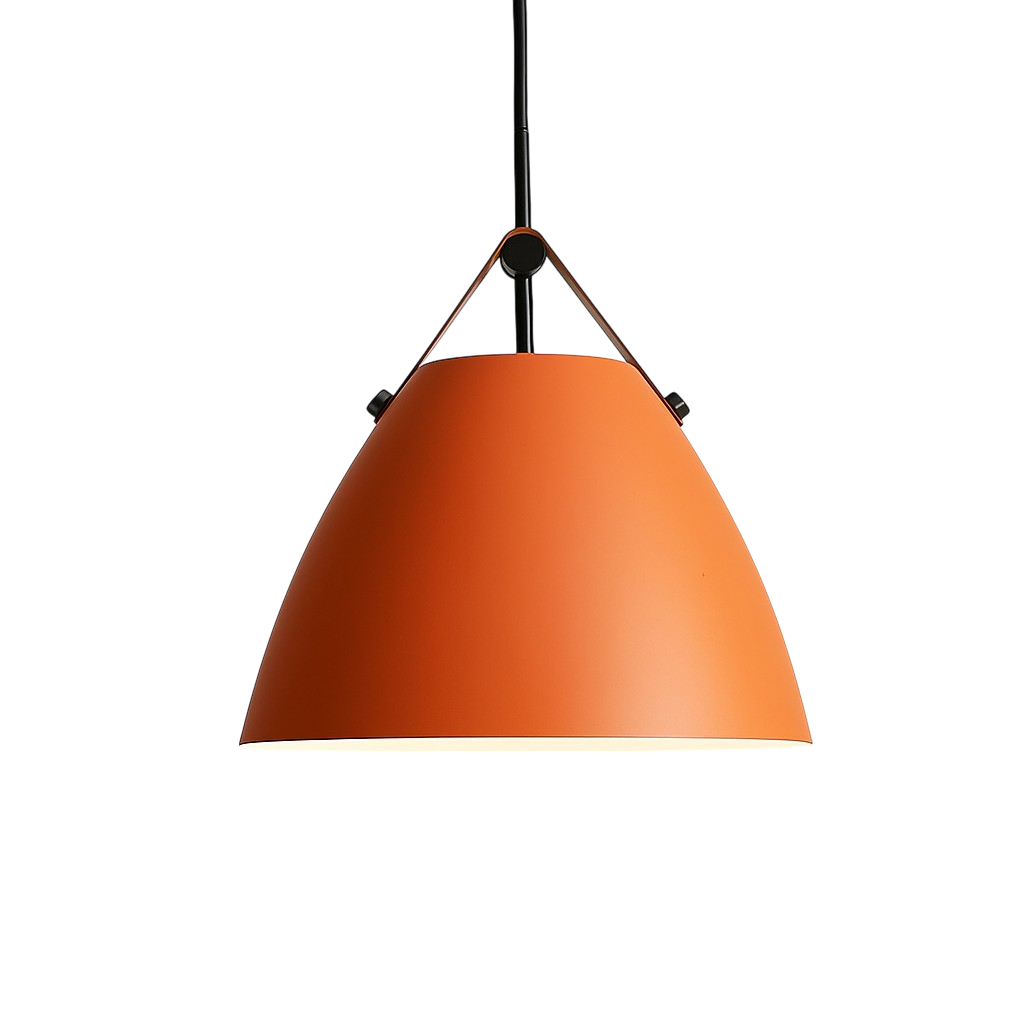 Luce a sospensione scandinava colorata