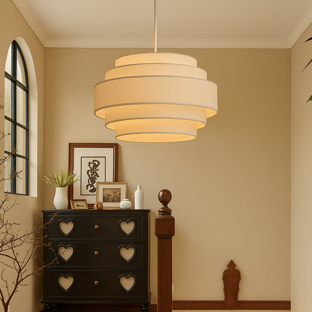 Lampada a sospensione ad anello Wabi Sabi