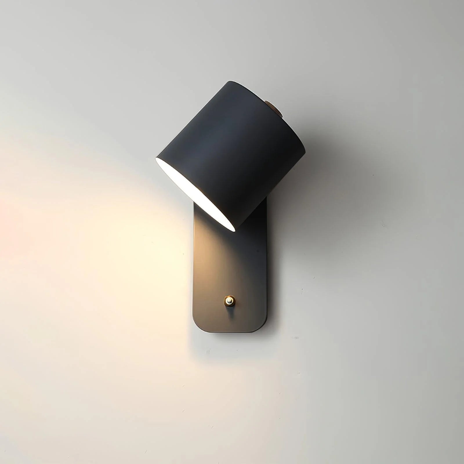 Lampada da parete a cilindro