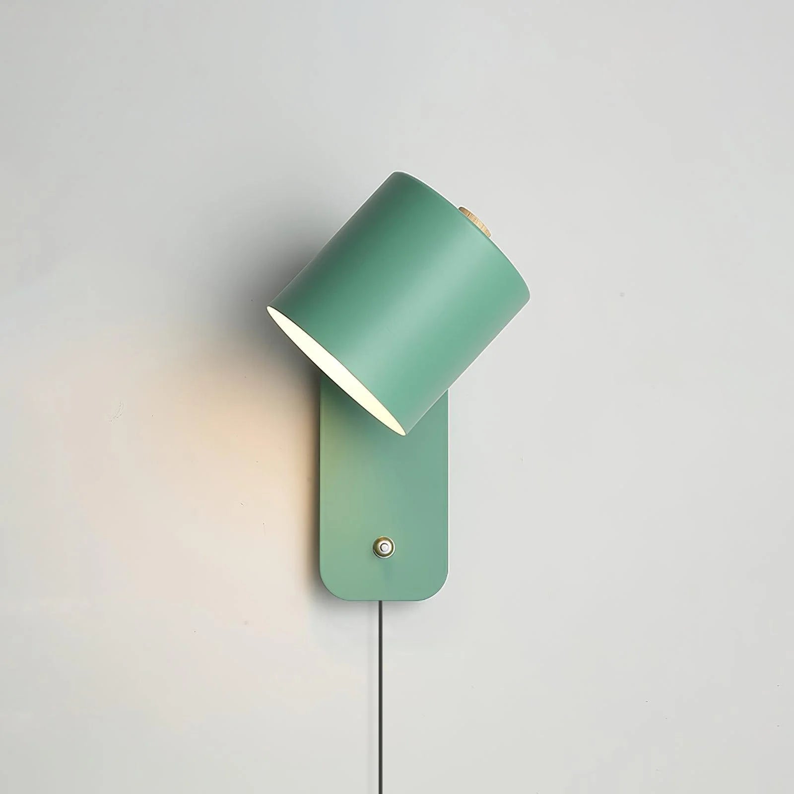 Lampada da parete a cilindro