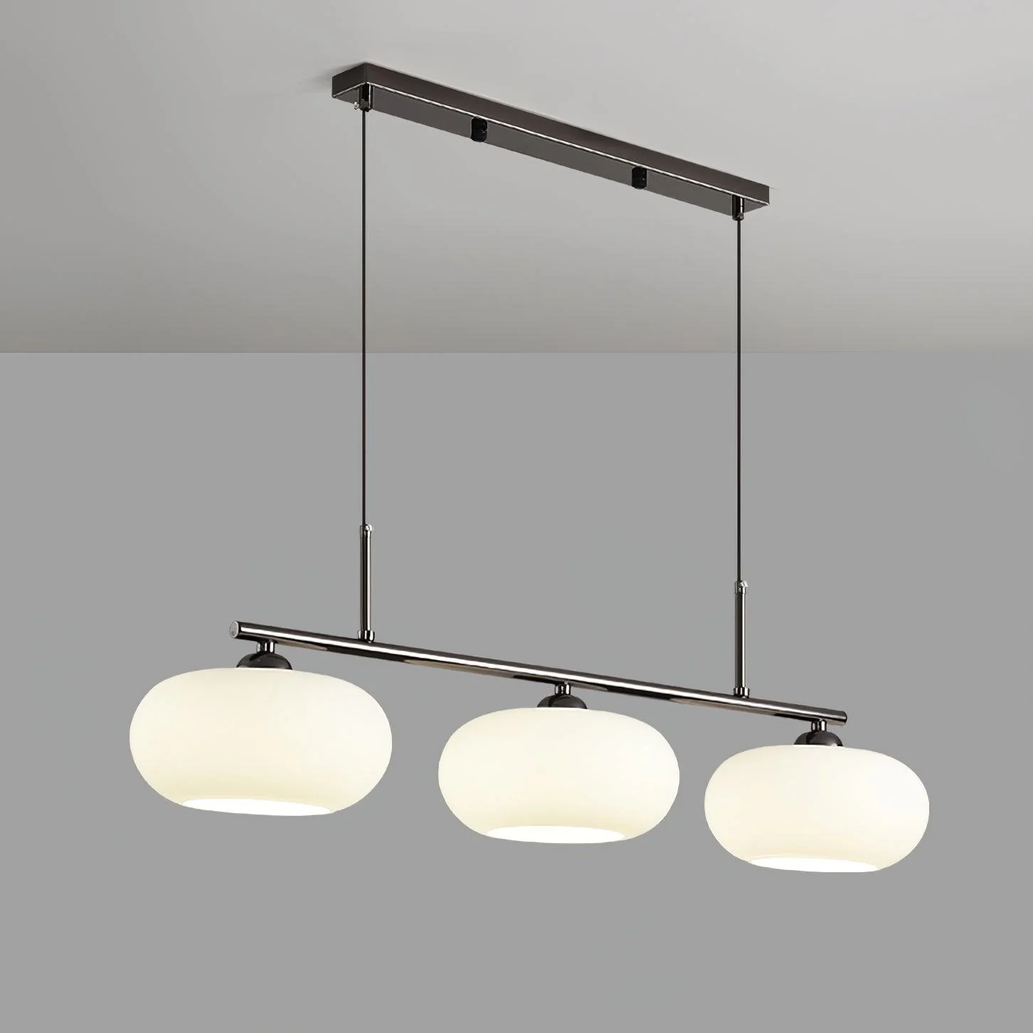 Lampada a sospensione Bauhaus a 3 teste
