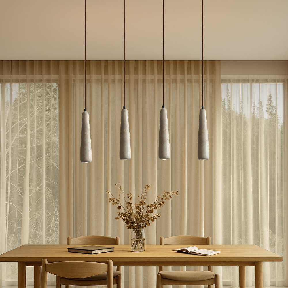 Luce a sospensione a matita