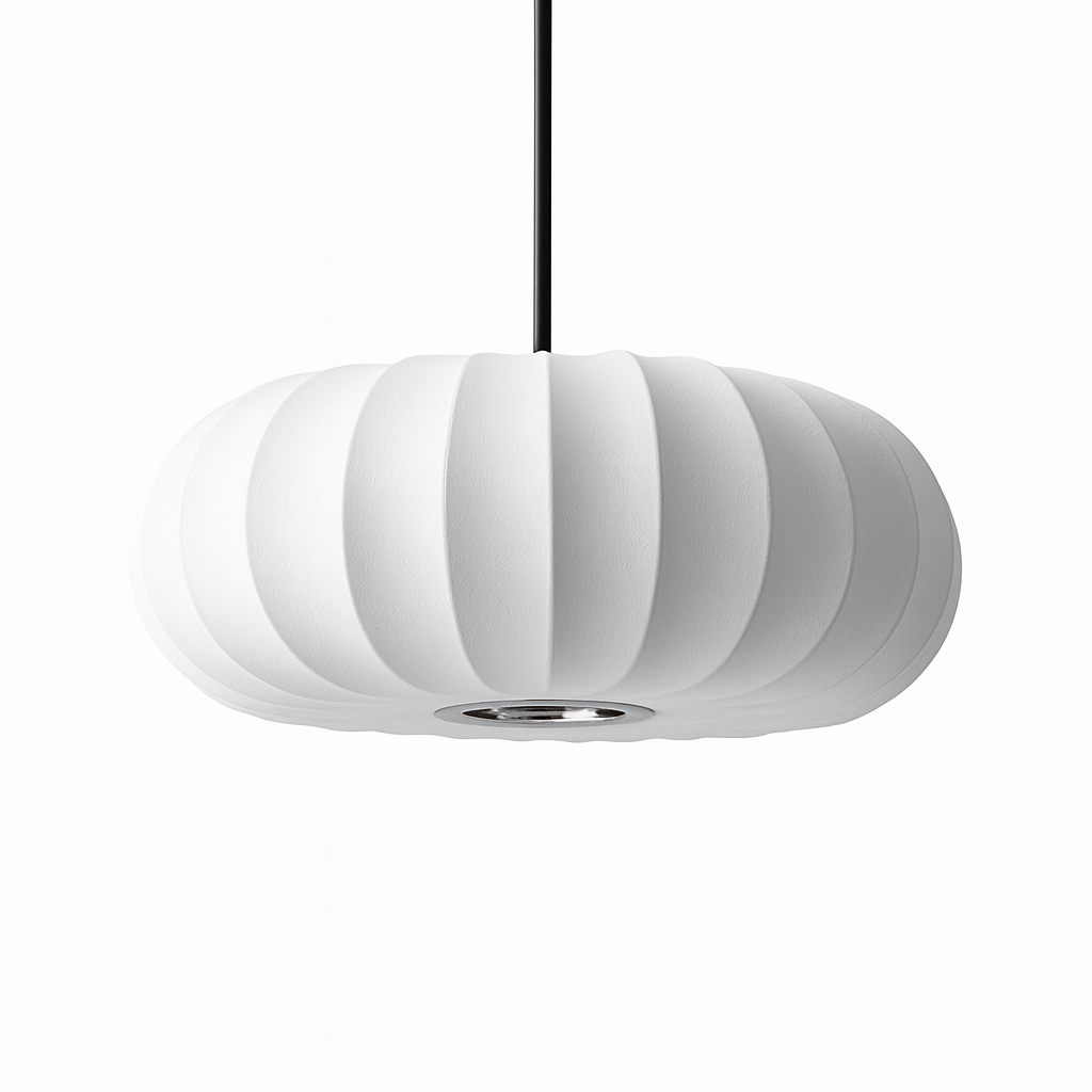 Lampada a sospensione in seta Verona
