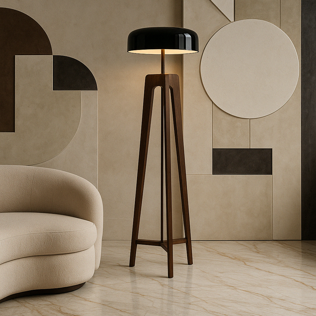 Lampada da terra in stile nordico