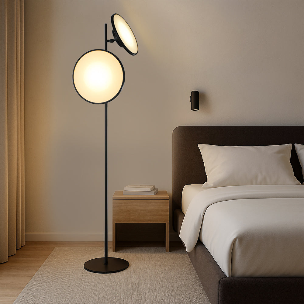 Lampada da terra moderna Glaru