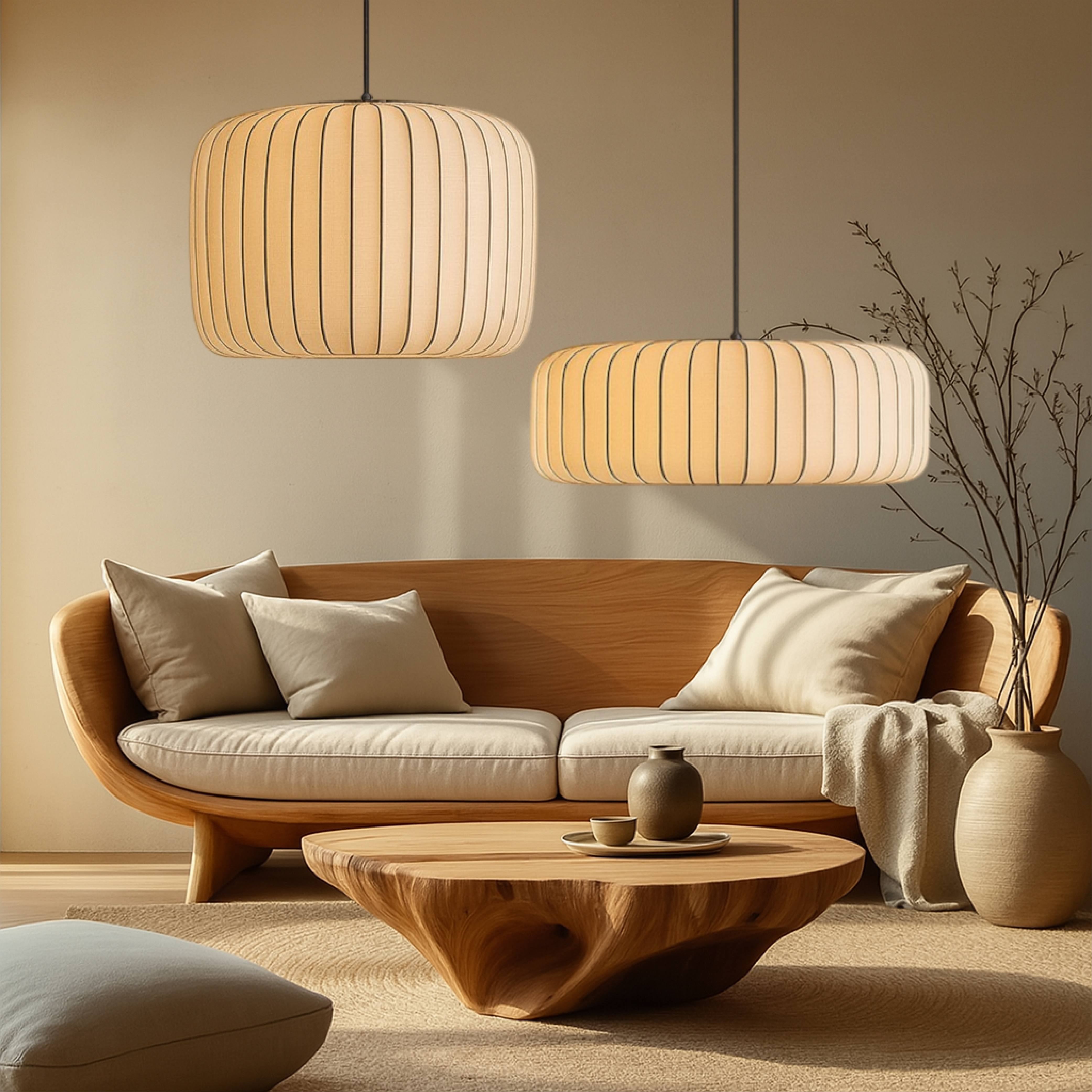 Lampada a sospensione Rendara Silk