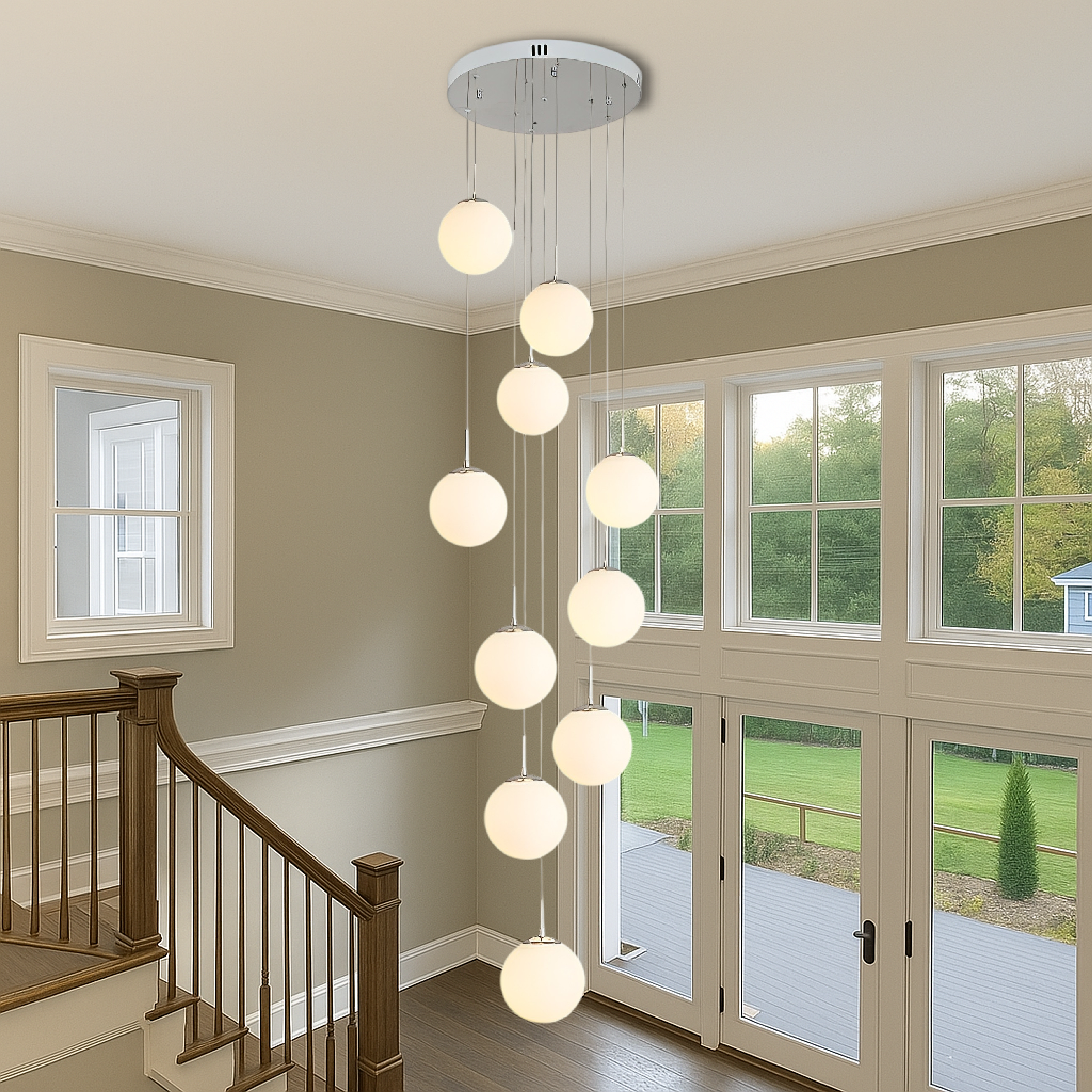 Lampadario Nova Nordic Staircase