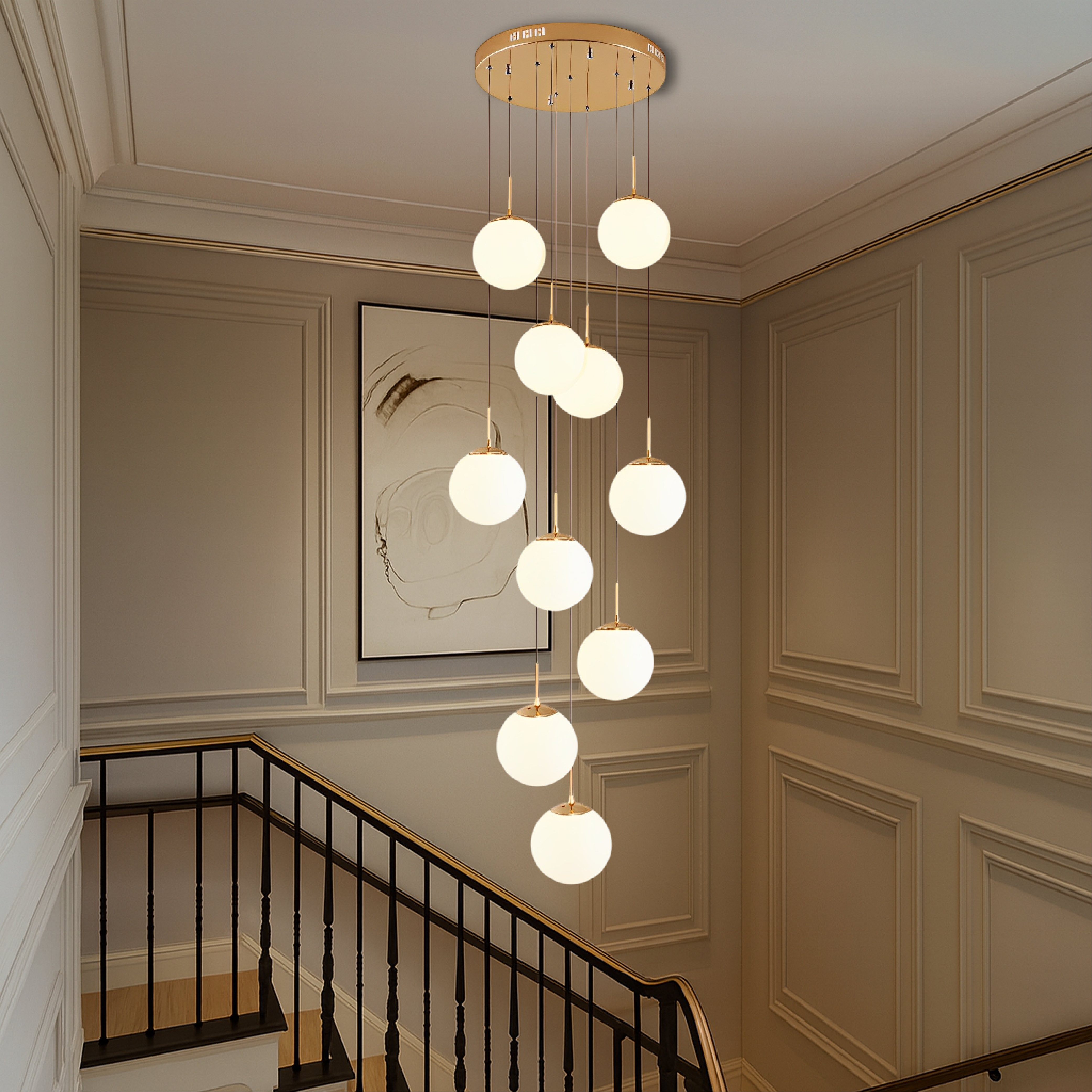 Lampadario Nova Nordic Staircase
