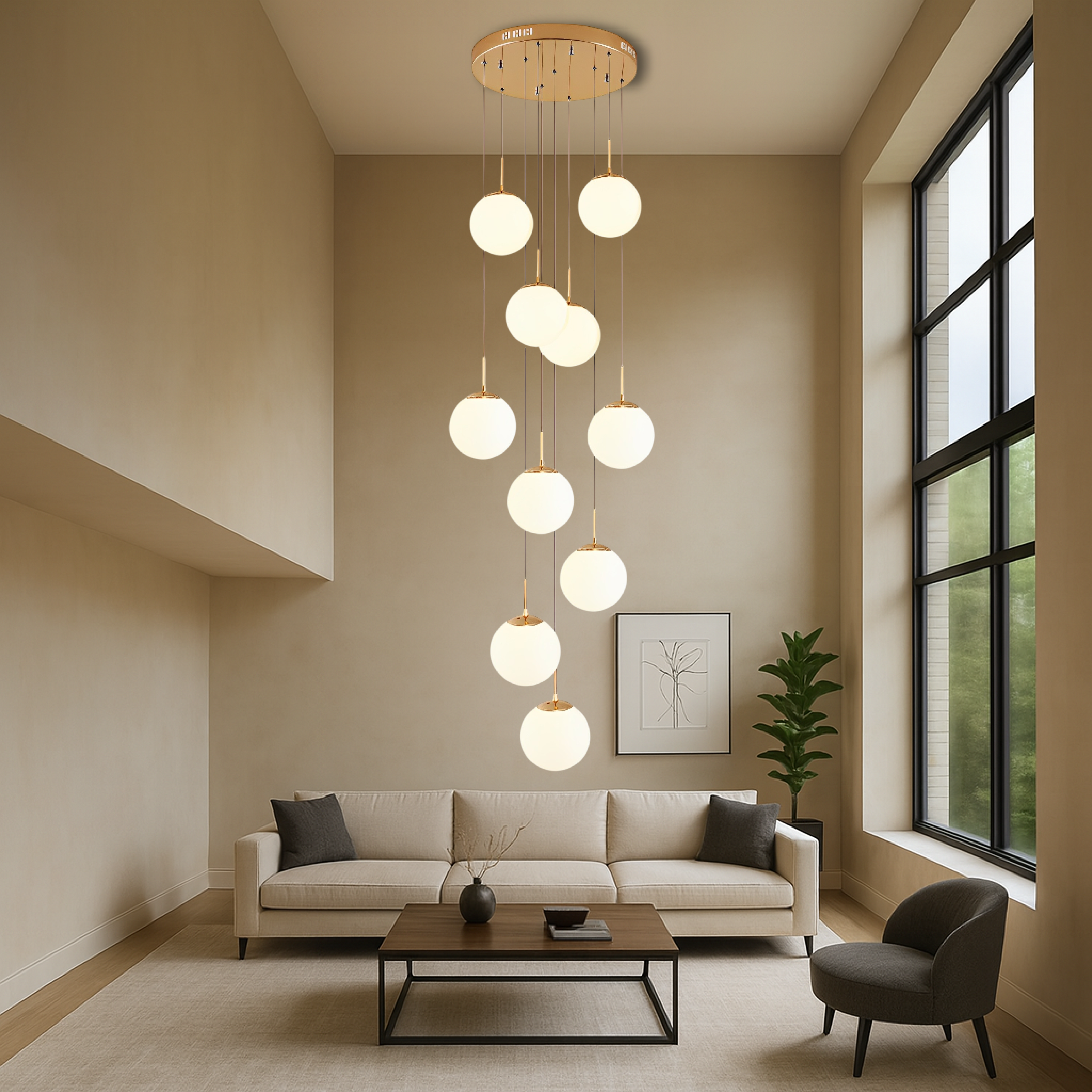 Lampadario Nova Nordic Staircase