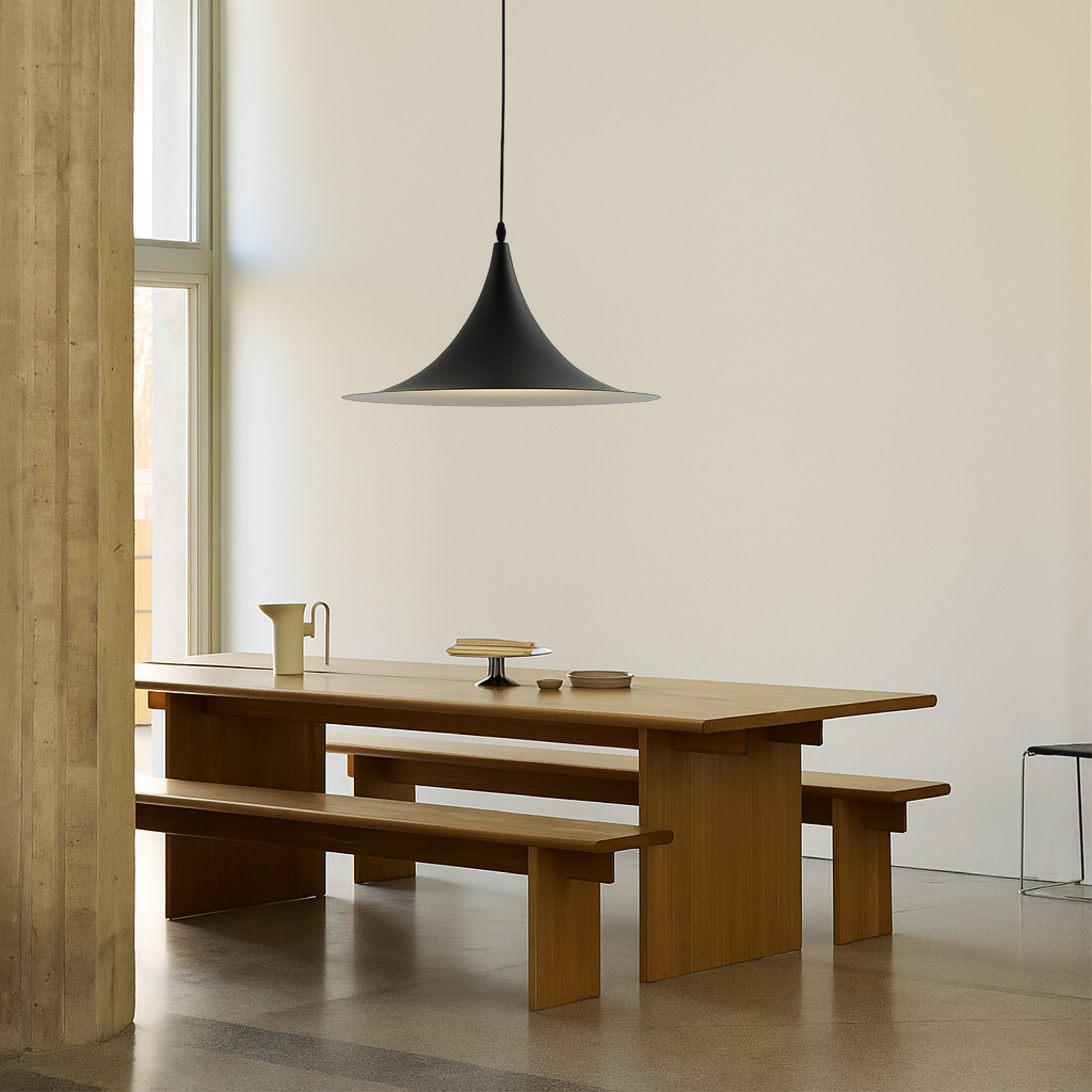 Luce a sospensione nordica Saucer