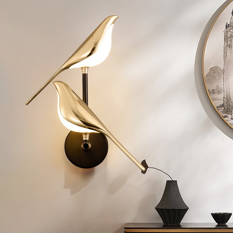 Applique moderne a forma di uccelli di MrBird