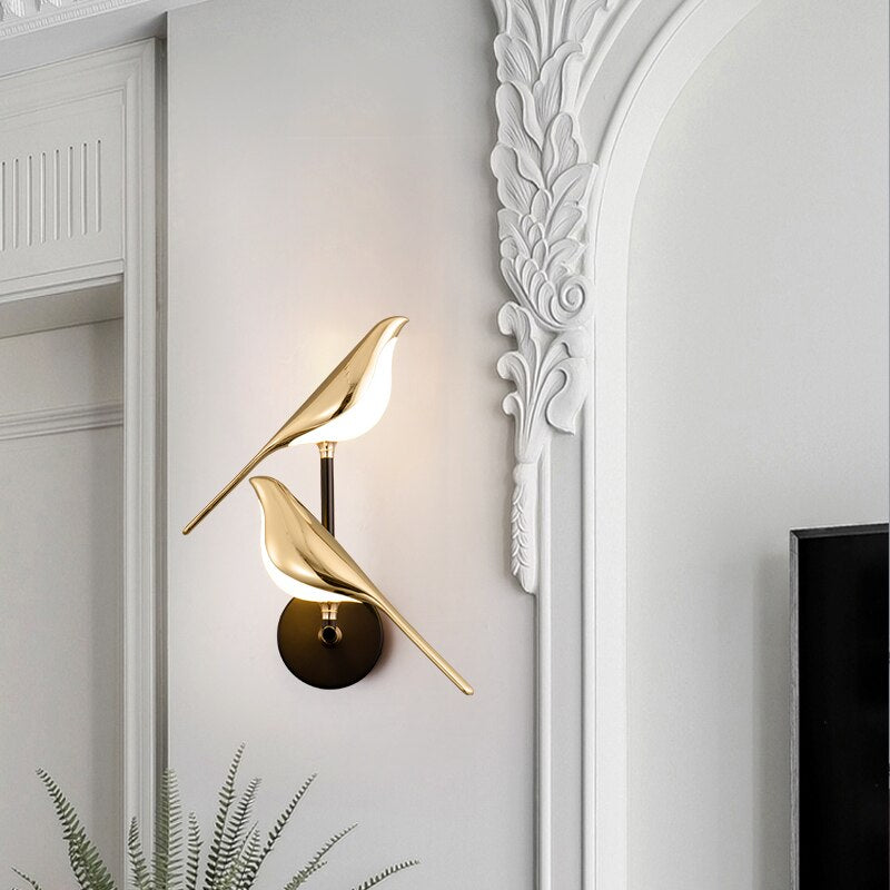 Applique moderne a forma di uccelli di MrBird