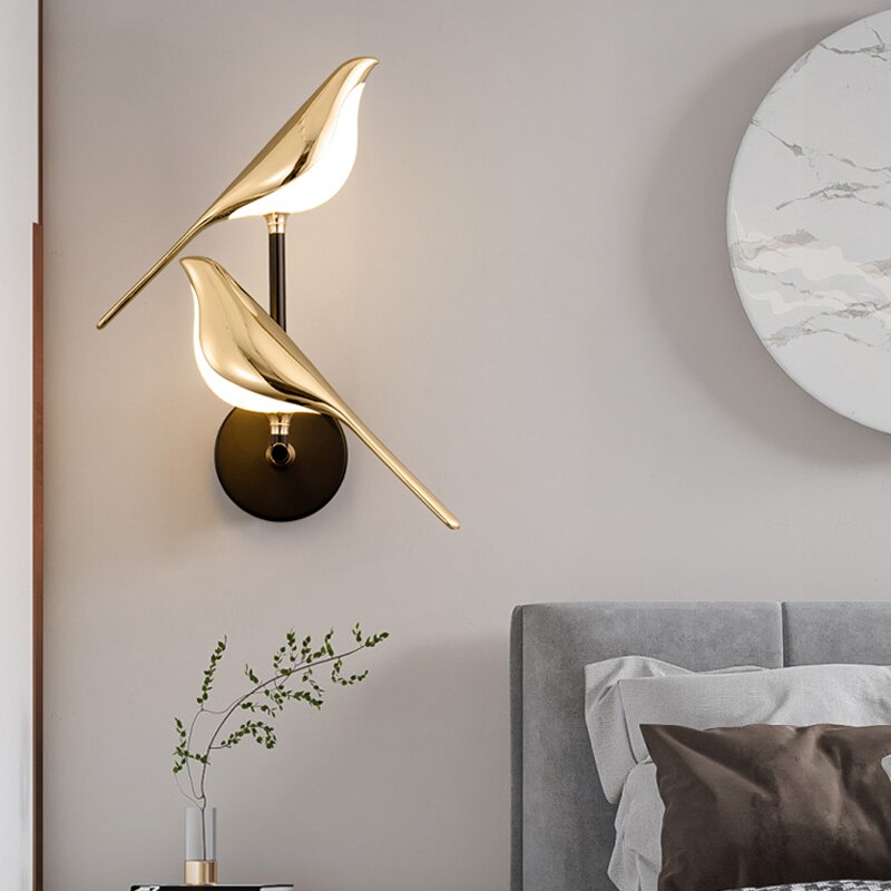 Applique moderne a forma di uccelli di MrBird