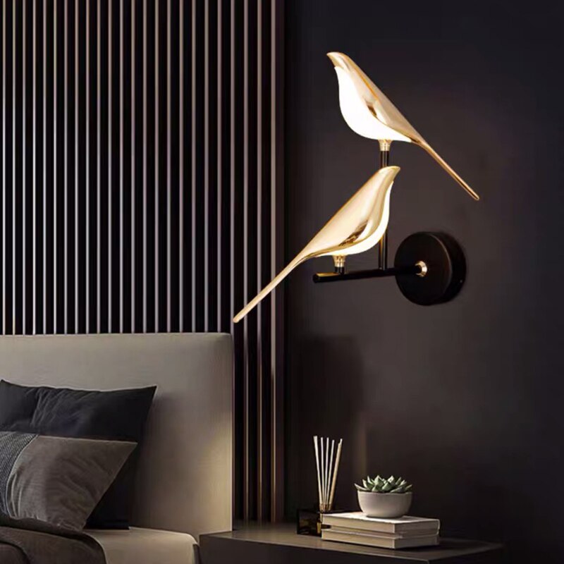 Applique moderne a forma di uccelli di MrBird