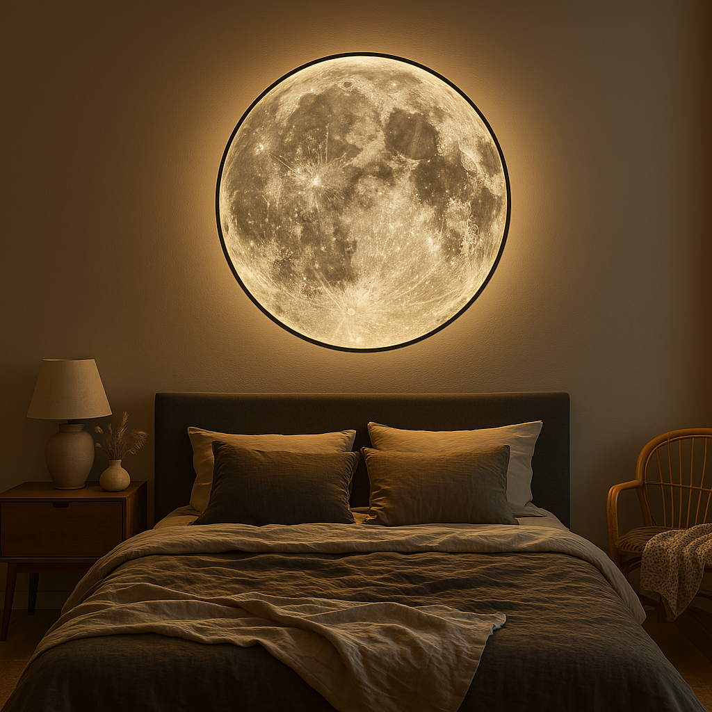 Lampada da parete Moon