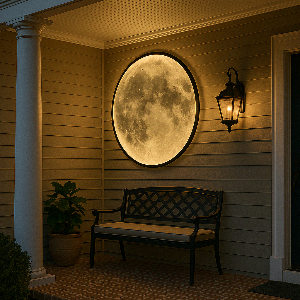 Lampada da parete Moon