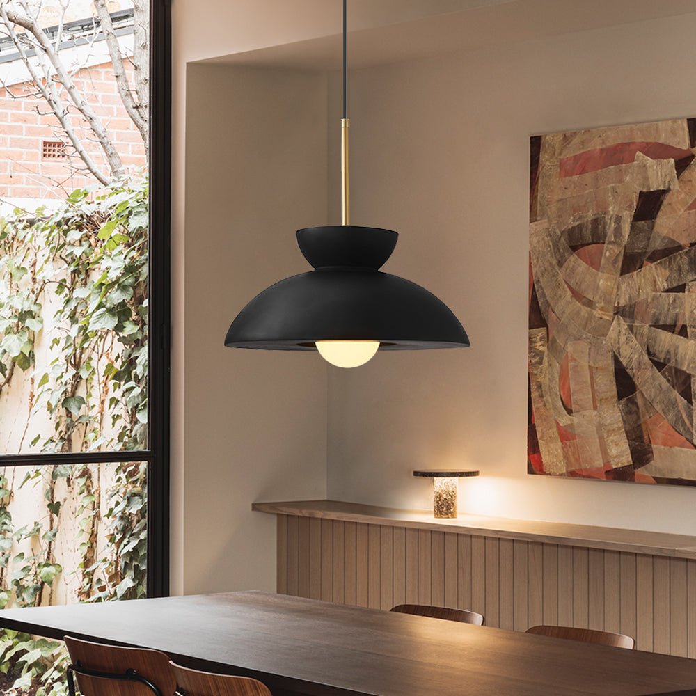 Lampada a sospensione in stile Wabi Sabi
