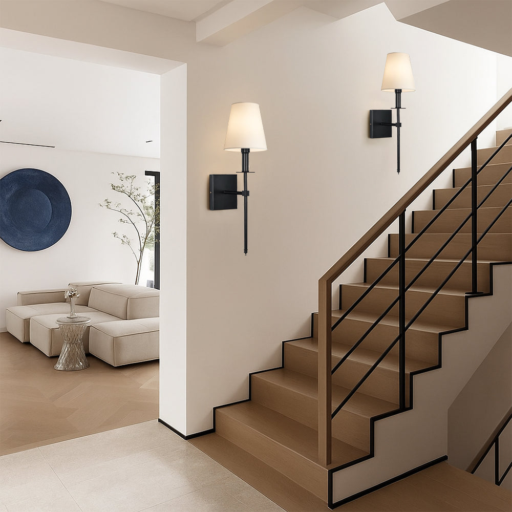 (Confezione da 2) Lampada da parete cablata